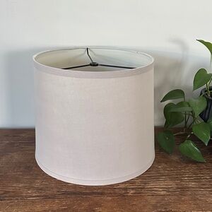 Elegant Grey Fabric Lampshade